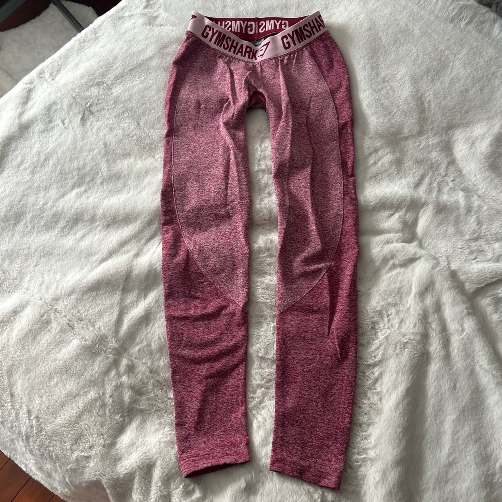 Gymshark Heathered Pink Leggings